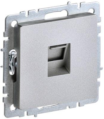BRITE Роз. комп. RJ45 кат.5E РК10-БрА алюминий | BR-K10-1-K47 | IEK