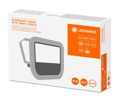 Прожектор светодиодный ДО-20Вт 4000К 2200Лм IP65 белый LEDVANCE | 4058075097506 | LEDVANCE