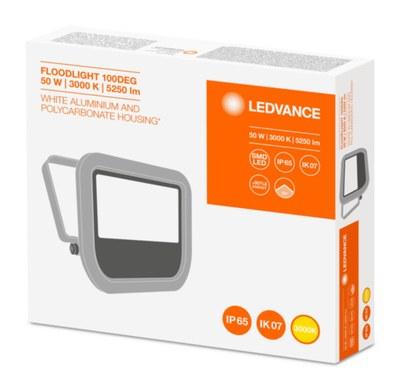 Прожектор светодиодный ДО-50Вт 3000К 5250Лм IP65 белый LEDVANCE | 4058075097582 | LEDVANCE