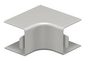 Крышка внутреннего угла кабельного канала WDK 25x25 мм (ПВХ,серый) (WDK HI25025GR) | 6158250 | OBO Bettermann
