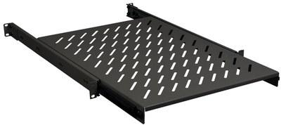 19" выдвижная полка глубиной 400 мм, черная | SS05-400PI | ITK