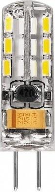 Лампа светодиодная LB-420 (2W) 12V G4 2700K капсула силикон | 25858 | FERON
