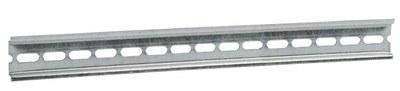 DIN-рейка оцинкованная, перфорированная 1400мм (7,5х35х1400мм) NR-001-09 | Б0036460 | ЭРА