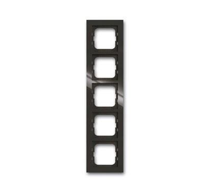 Рамка 5-постовая, серия axcent, цвет ch?teau-black | 1754-0-4495 | 2CKA001754A4495 | ABB