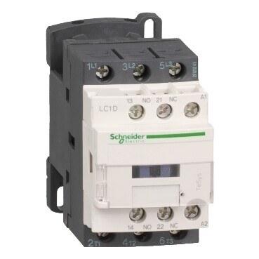 КОНТАКТОР.3Р,18A,НО+НЗ,24V-,ОГРАН,КОЛЬЦ | LC1D186BDS207 | Schneider Electric