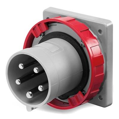 Вилка панельная прямая IP67 63А 3P+E+N 400В | DIS2466398 | DKC