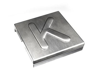 Маркировка для каб.стяжки,нерж.сталь,'K',100 шт | 7TCG009470R0087 | ABB
