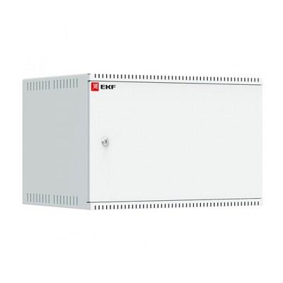 Шкаф телекоммуникационный настенный 6U (600х450) дверь металл, Astra A серия EKF Basic | ITB6M450 | EKF