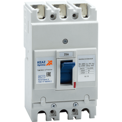 OptiMat E100L025-УХЛ3-РЕГ| 273887 | КЭАЗ