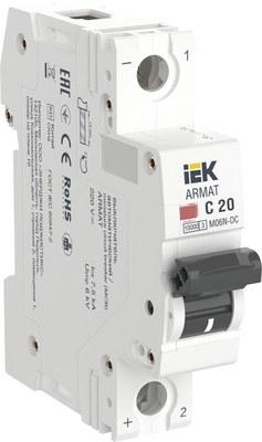 ARMAT Авт. выкл. M06N-DC 1P C 20А | AR-M06N-1-C020DC | IEK