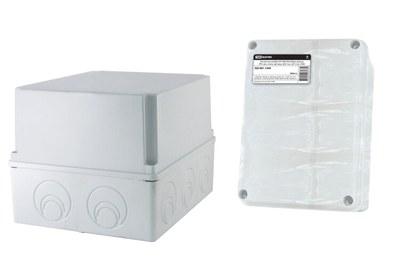 Коробка распределительная о/п 240х195х165мм, крышка, IP55, мон. плата, каб. ввод. d28-3 шт., d37-2 шт., | SQ1401-1344 | TDM