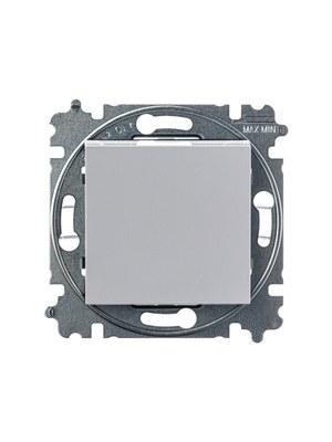 ABB Levit Серый / белый Выключатель кнопочный 1-кл. | 3559H-A91445 16W | 2CHH599145A6016 | ABB