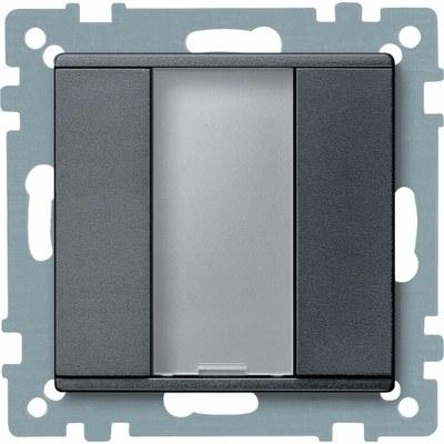 SM,1 КН. ВЫКЛ PLUS, АНТРАЦИТ | MTN627514 | Schneider Electric