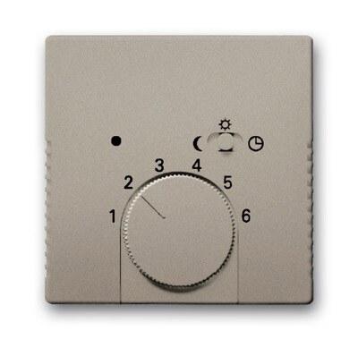 ABB Basic 55 Шампань Накладка для терморегулятора (мех. 1095 U, 1095 UF-507, 1096 U) | 1710-0-3931 | 2CKA001710A3931 | ABB
