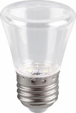 Лампа светодиодная для белт лайта LB-372 (1W) 230V E27 2700K С45 колокольчик прозрачный | 25909 | FERON