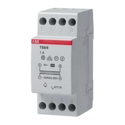 Трансформатор звонковый с защитой от КЗ (короткого замыкания) TS 8/12SW | 2CSM081402R0811 | ABB