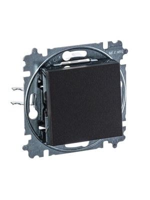 ABB Levit Антрацит / дымчатый чёрный Выключатель 1-кл. | 3559H-A01445 63W | 2CHH590145A6063 | ABB