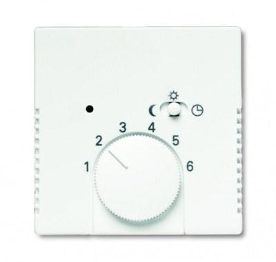 ABB Basic 55 Альп. белый Накладка для терморегулятора (мех. 1095 U, 1095 UF-507, 1096 U) | 1710-0-3867 | 2CKA001710A3867 | ABB
