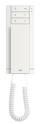 Абонентское устройство, трубка, 6 клавиш, белая | M22001-W | ABB