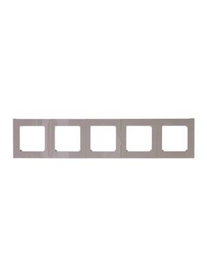 ABB Levit Кофе макиато / белый Рамка 5-ая | 3901H-A05050 18W | 2CHH015050A6018 | ABB
