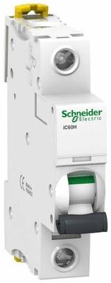 Выключатель автоматический однополюсный iC60H 13А B 10кА | A9F83113 | Schneider Electric