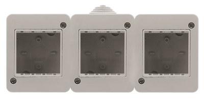 ABB Zenit/Stylo Коробка IP55 для открытой установки на 6 модуля | N3293 | 2CLA329300N1101 | ABB