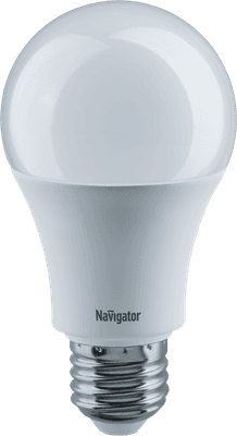 Лампа светодиодная LED 12Вт Е27 230В 6500К NLL-A60-12-230-6.5K-E27 грушевидная матовая | 61238 | Navigator
