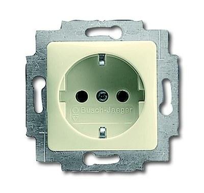 Розетка SCHUKO 16А 250В, цвет слоновая кость | 2011-0-2720 | 2CKA002011A2720 | ABB