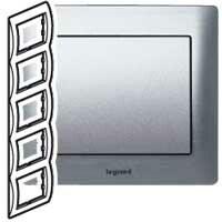 Galea Life Тертый Алюминий/Brushed Aluminium Рамка 5-ая верт | 771959 | Legrand