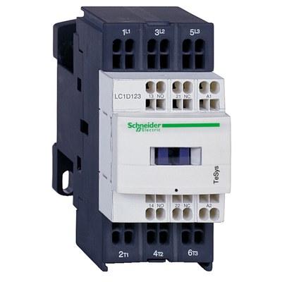 КОНТАКТОР D 3Р, 18 A, НО+НЗ, 240V 50/60 ГЦ, ПРУЖИННЫЙ ЗАЖИМ | LC1D183U7 | Schneider Electric