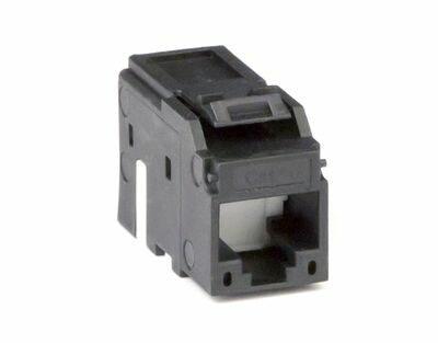 Модуль Keystone RJ45 CAT6 не экранированный, черный | RNK6UBK | DKC