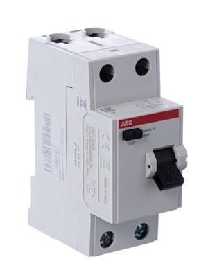 Выключатель дифференциальный (УЗО) BMF42240 2п 40А 100мA тип AC | 2CSF602042R2400 | ABB