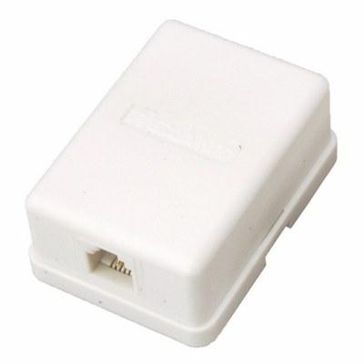 Телефонная розетка 1 гн. RJ-11(6P-2C), внешняя (50 шт/уп) PROconnect | 03-0001-4 | PROconnect