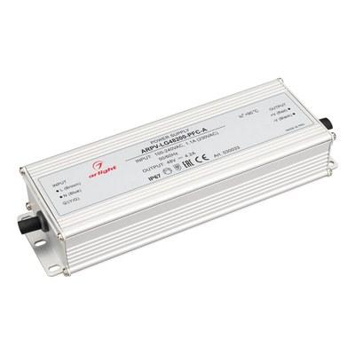 Блок питания ARPV-LG48200-PFC-A (48V, 4.2A, 200W) (Arlight, IP67 Металл, 5 лет) | 030033 | Arlight