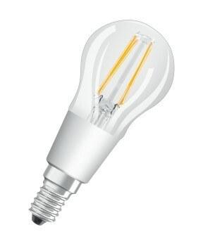 Лампа светодиодная филаментная, 5W, диммируемая Е14 PARATHOM PRO CL P FIL 40 dim 5W/927 E14 | 4058075134546 | Osram