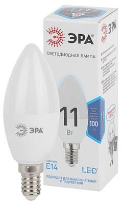 Лампа светодиодная LED 11Вт Е14 4000К СТАНДАРТ smd B35-11w-840-E14 | Б0032982 | ЭРА