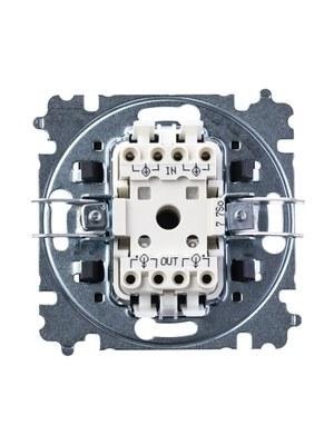 ABB Levit Сталь / дымчатый чёрный Переключатель перекрёстный 1-кл. | 3559H-A07445 69W | 2CHH590745A6069 | ABB