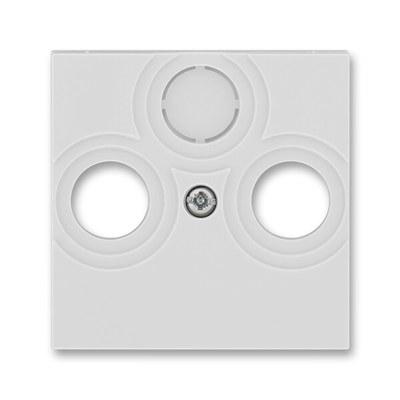 ABB Levit Серый / белый Накладка для розеток TV-R / TV-R-SAT Серый | 5011H-A00300 16 | 2CHH080300A4016 | ABB