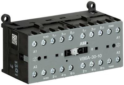 Миниконтактор реверсивный VB6A-30-10 9A (400В AC3) катушка 400В АС | GJL1211911R8105 | ABB