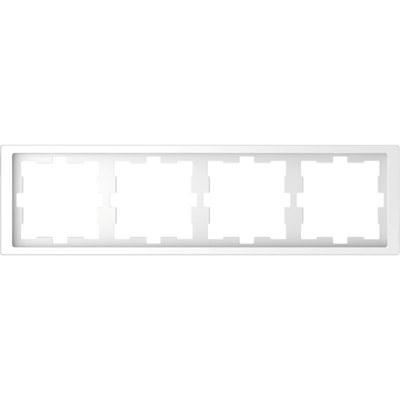 D-Life РАМКА 4-постовая, БЕЛ. ЛОТОС , SD | MTN4040-6535 | Schneider Electric