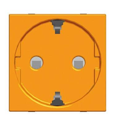ABB Zenit Оранжевый Розетка с/з с защитными шторками | N2288 NA | 2CLA228800N9001 | ABB
