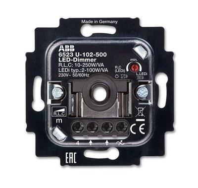 Механизм светорегулятора LED, поворотный, 2-100 Вт/ВА | 6512-0-0335 | 2CKA006512A0335 | ABB