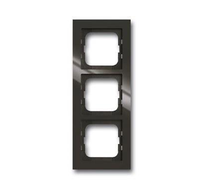 Рамка 3-постовая, серия axcent, цвет ch?teau-black | 1754-0-4493 | 2CKA001754A4493 | ABB