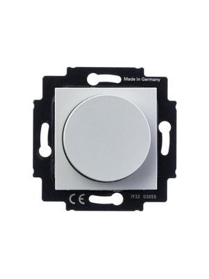 ABB Levit Серый / белый Светорегулятор поворотно-нажимной 60-600 Вт R | 3294H-A02247 16W | 2CHH942247A6016 | ABB