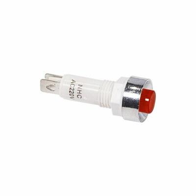 Индикатор c ОТРАЖАТЕЛЕМ ?10 220V красный | 36-4751 | REXANT