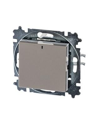 ABB Levit Кофе макиато / белый Выключатель 1-кл. с подсветкой | 3559H-A01446 18W | 2CHH590146A6018 | ABB