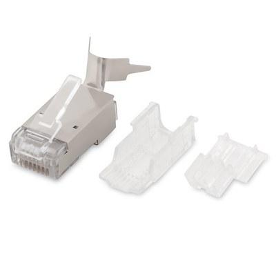 Разъем под витую пару PLUG-8P8C-UV-C6A-SH-50 RJ-45(8P8C) 10Gb кат.6A(50µ"/50м.дюй.),экр,унив.(д.одн.имног.каб),со вст.(50шт) | 230131 | Hyperline