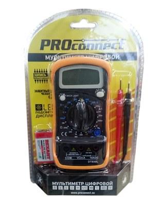 Универсальный мультиметр MAS830L (DT850L) PROconnect | 13-3021 | PROconnect