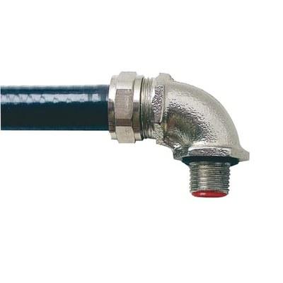 Фитинг SP20/M20/C90, 90°, никелированная латунь, резьба M20, d20, 10 шт. в пачке | 7TCA296020R0157 | ABB