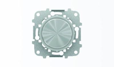 Заглушка с суппортом, серия SKY Moon, кольцо хром|2CLA860000A1401| ABB